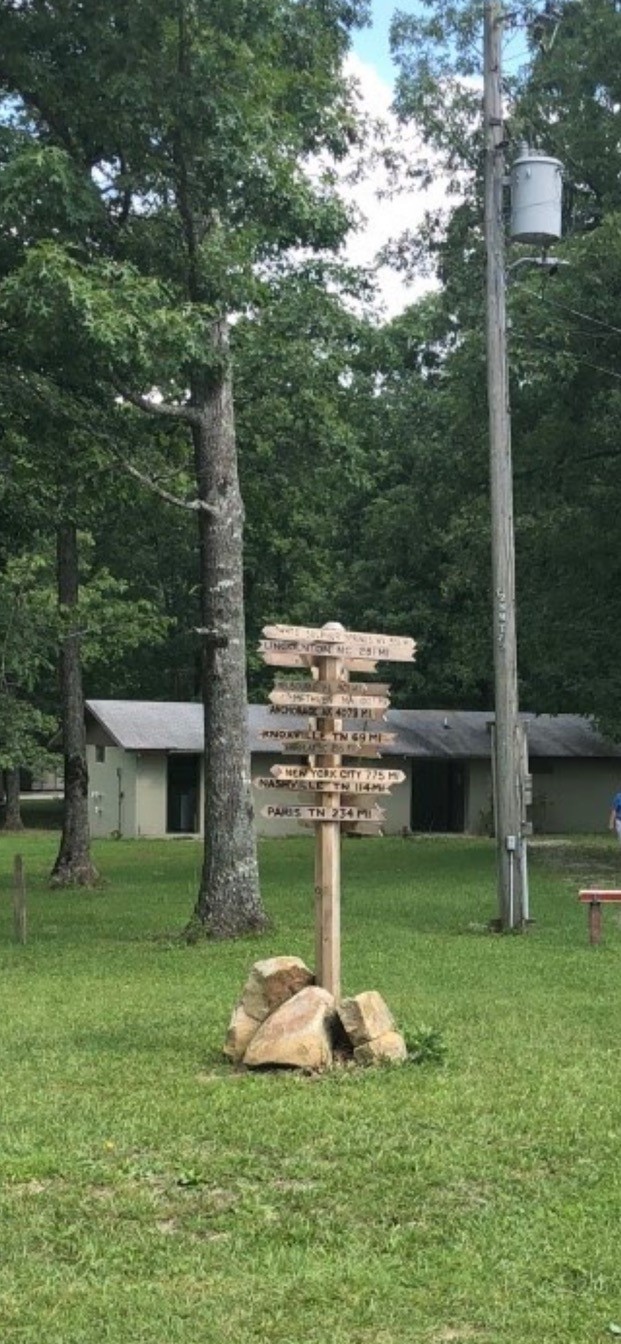 camp signs